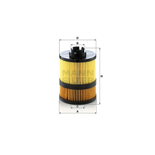 HU 9002 z - Oil filter 