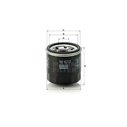 W 67/2 - Oil filter 