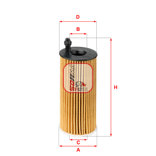 S 5142 PE - Oil filter 