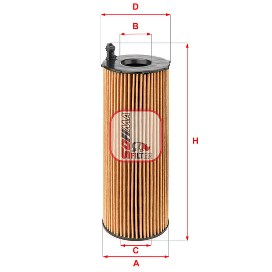 S 5105 PE - Oil filter 