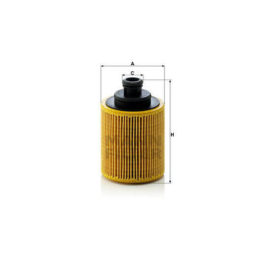 HU 712/7 x - Oil filter 