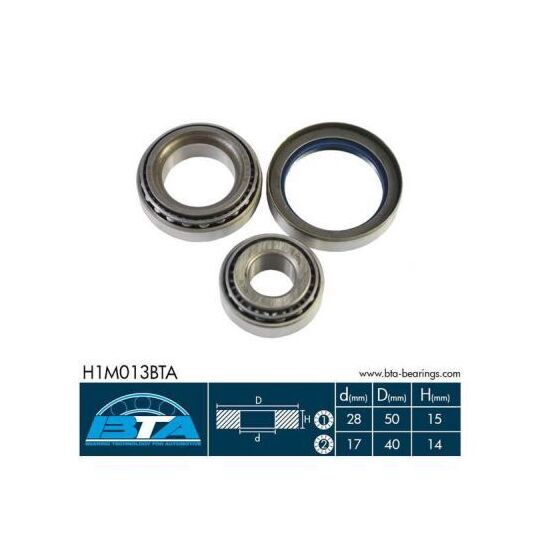 H1M013BTA - Wheel Bearing Kit 