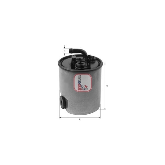 S 4005 NR - Fuel filter 