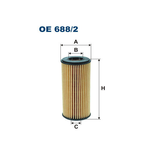 OE 688/2 - Oil filter 