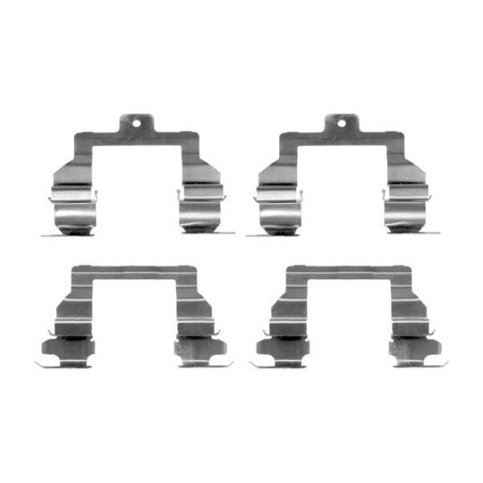 1 987 474 397 - Accessory Kit, disc brake pad 