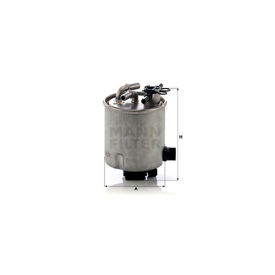 WK 9027 - Fuel filter 