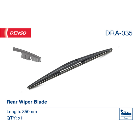 DRA-035 - Klaasipuhastaja kumm 