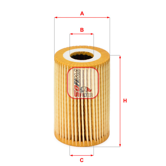S 5014 PE - Oil filter 