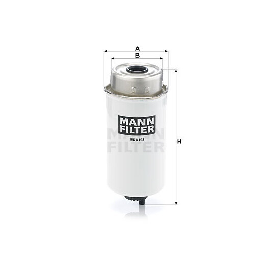 WK 8193 - Fuel filter 