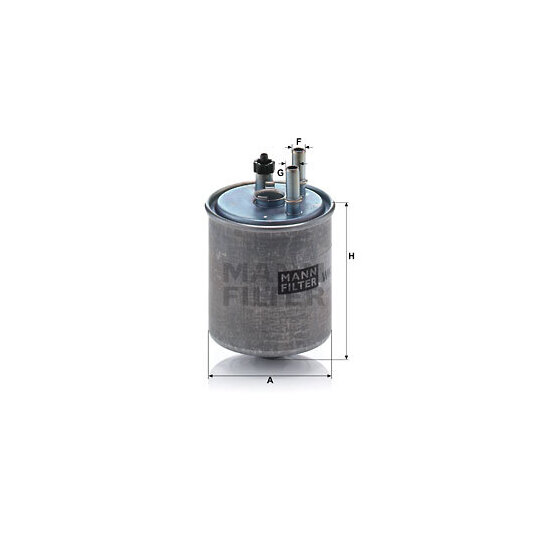WK 918/2 x - Fuel filter 