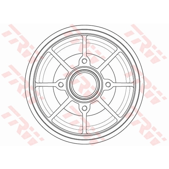 DB4546MR - Brake Drum 