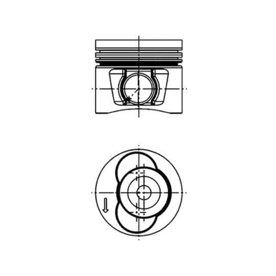 40715620 - Piston 