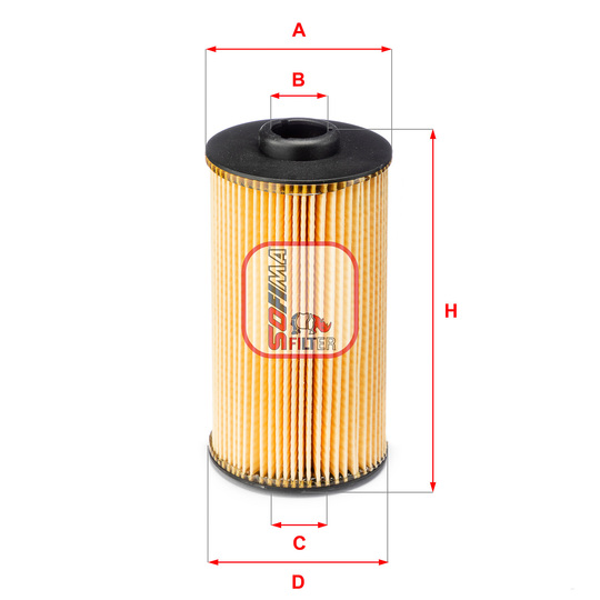 S 5038 PE - Oil filter 