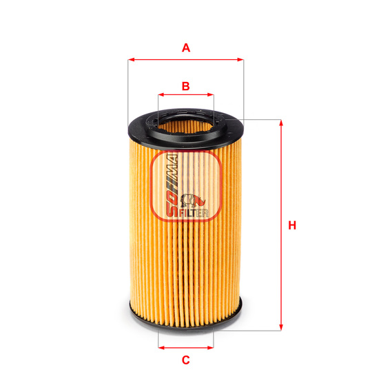 S 5072 PE - Oil filter 