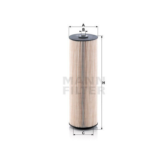 PU 831 x - Fuel filter 