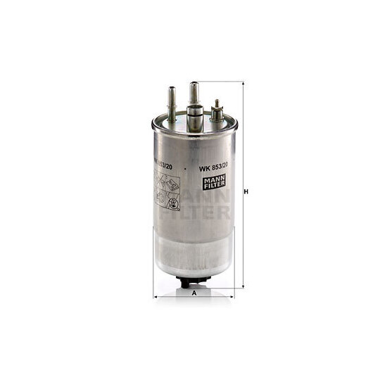 WK 853/20 - Fuel filter 