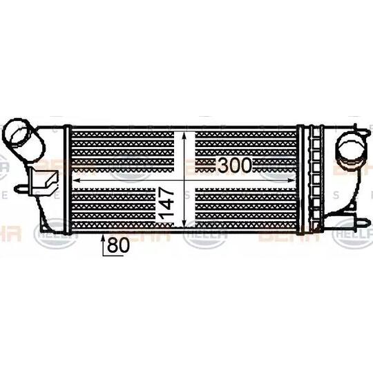 8ML 376 760-721 - Kompressoriõhu radiaator 