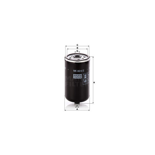 WK 824/2 - Fuel filter 