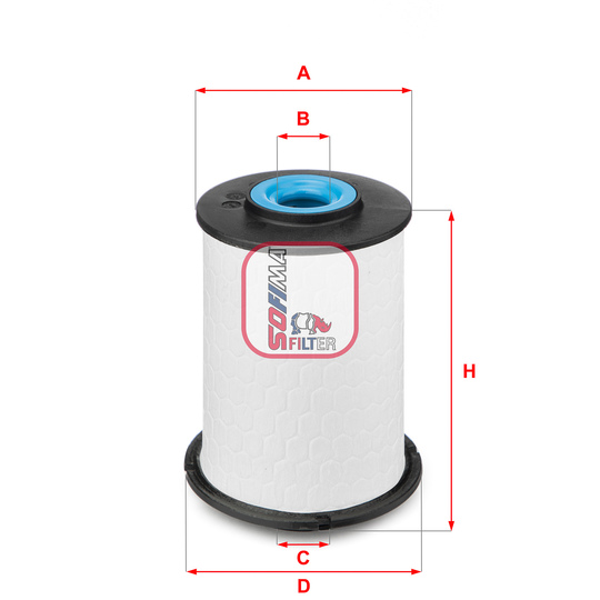 S 6033 NE - Fuel filter 