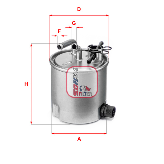 S 5394 GC - Fuel filter 