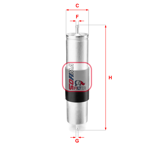 S 1839 B - Fuel filter 