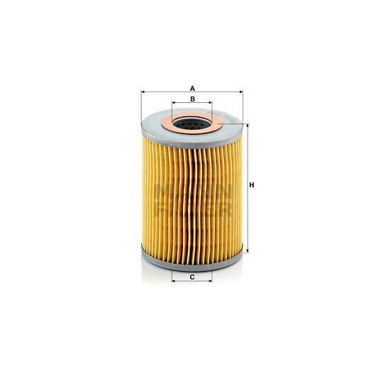H 1038 - Oil filter 