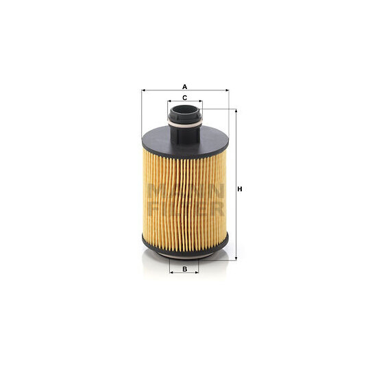 HU 7004/1 x - Oil filter 