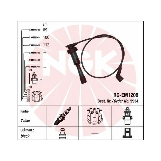 5934 - Ignition Cable Kit 