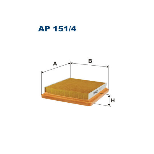 AP 151/4 - Air filter 