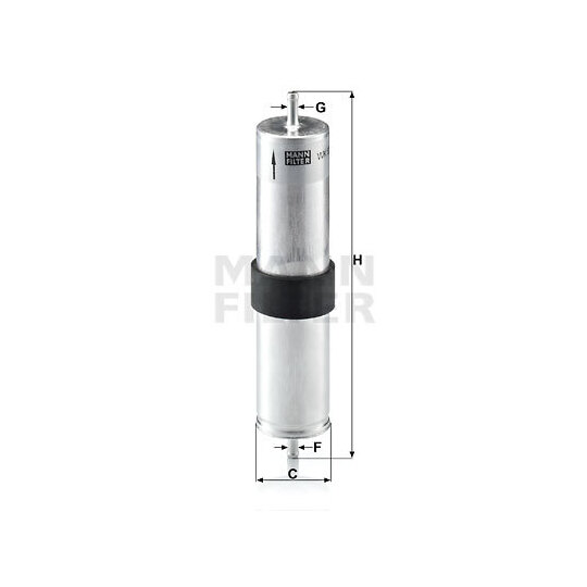 WK 521/4 - Fuel filter 