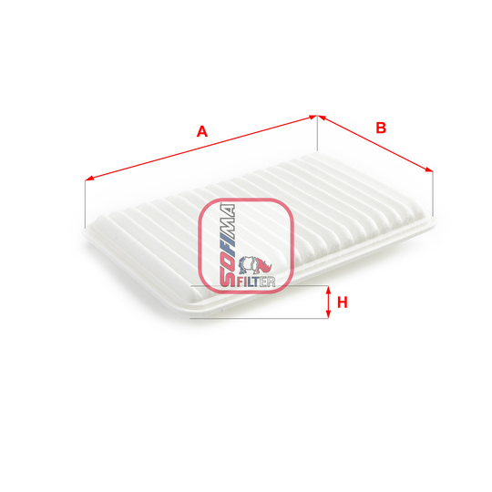 S 3409 A - Air filter 