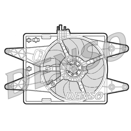 DER09022 - Fan, radiator 