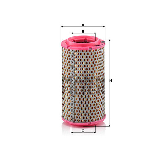 C 816/2 - Air filter 