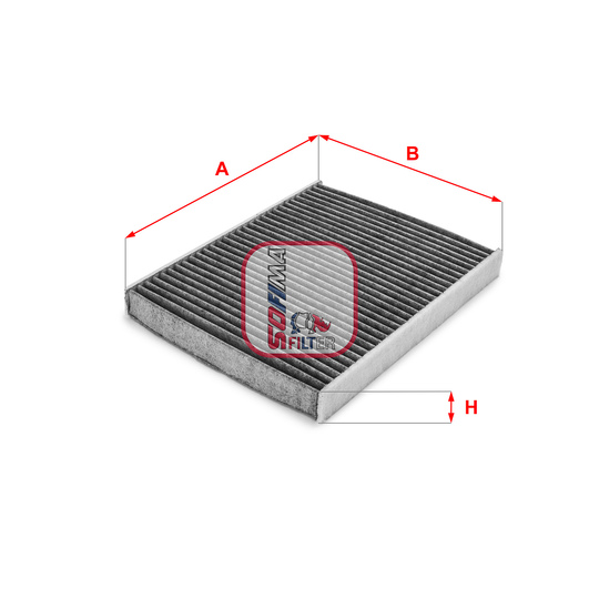 S 4170 CA - Filter, kupéventilation 