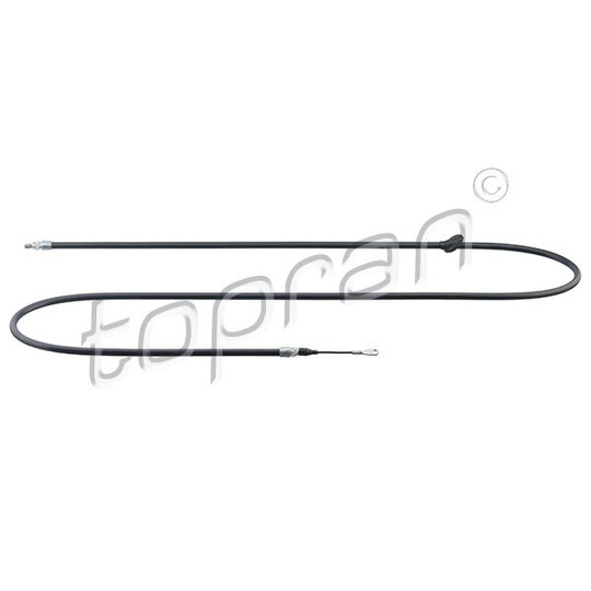 401 277 - Cable, parking brake 