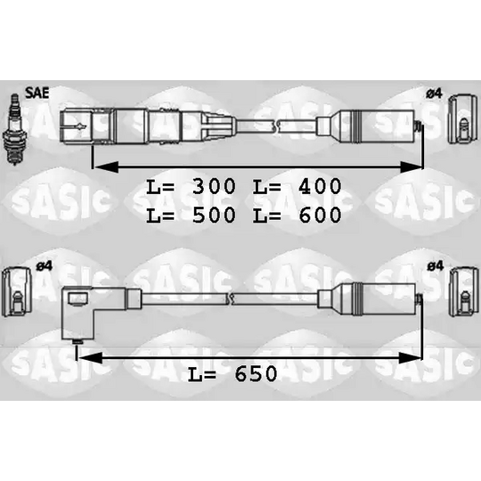 9286028 - Ignition Cable Kit 