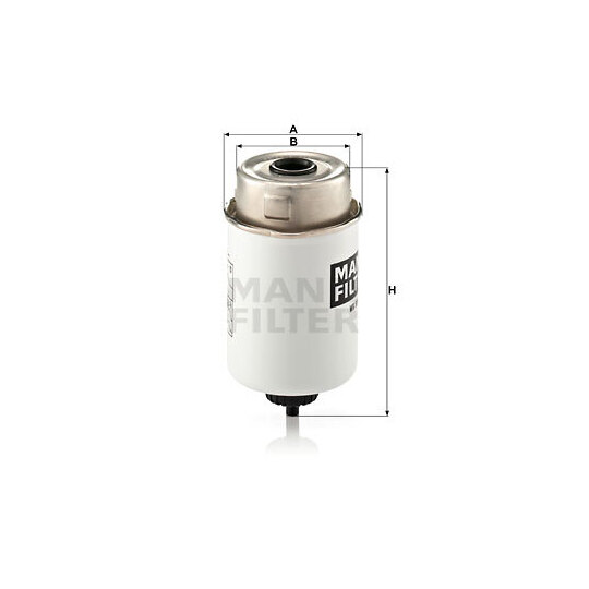 WK 8015 - Fuel filter 