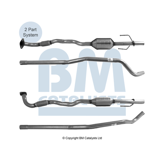 BM80410H - Katalysator 