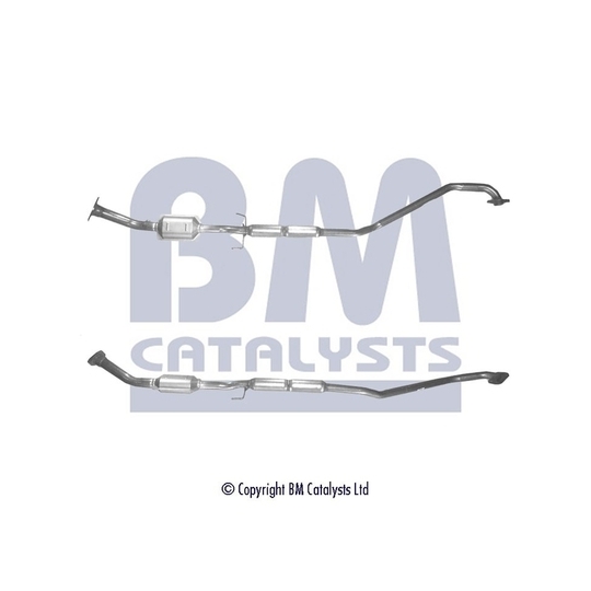 BM91239H - Catalytic Converter 