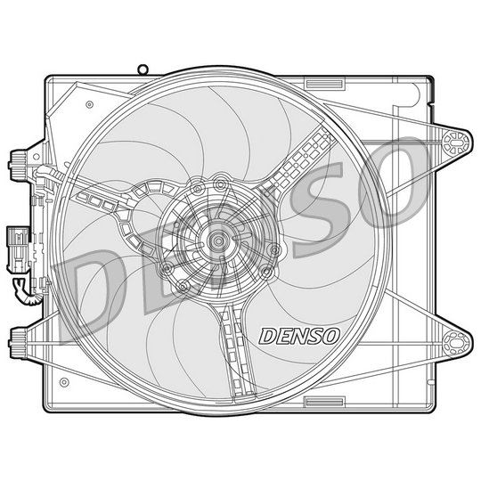 DER13004 - Ventilaator, mootorijahutus 