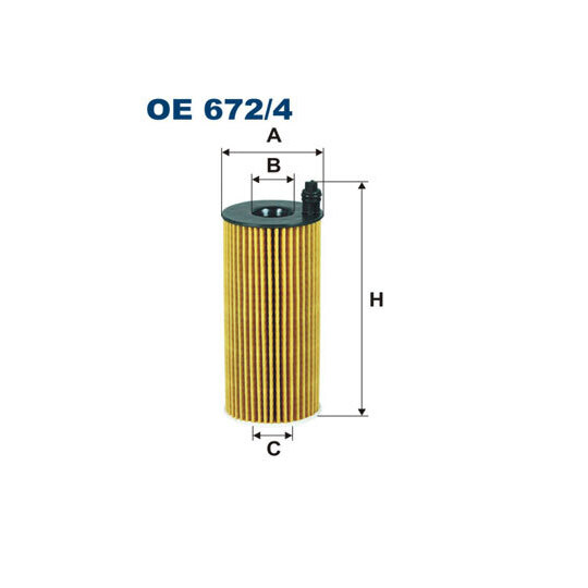 OE 672/4 - Oil filter 