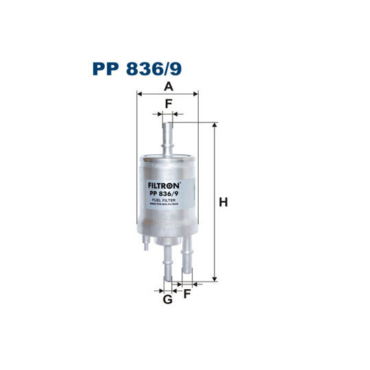 PP 836/9 - Fuel filter 