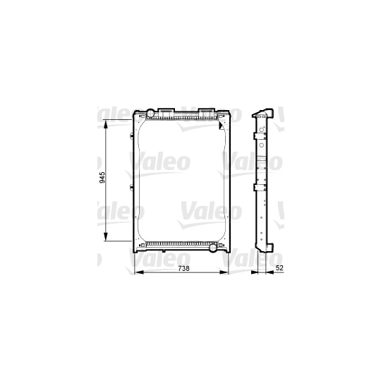 730323 - Radiator, engine cooling 