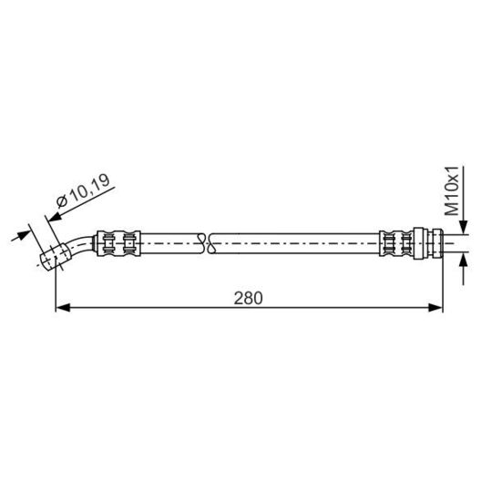 1 987 476 772 - Brake Hose 