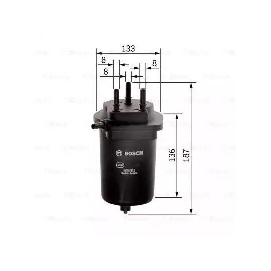 F 026 402 091 - Fuel filter 