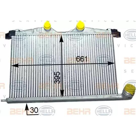 8ML 376 910-321 - Intercooler, charger 