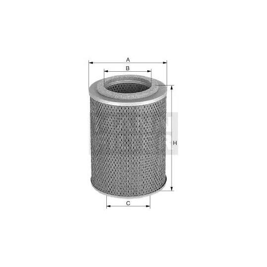 H 12 105 x - Filter, operating hydraulics 