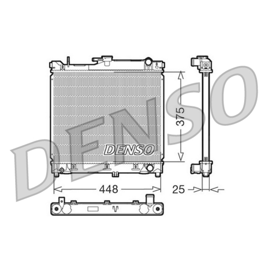 DRM47014 - Radiator, engine cooling 