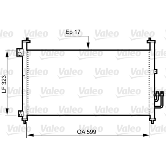 814333 - Condenser, air conditioning 