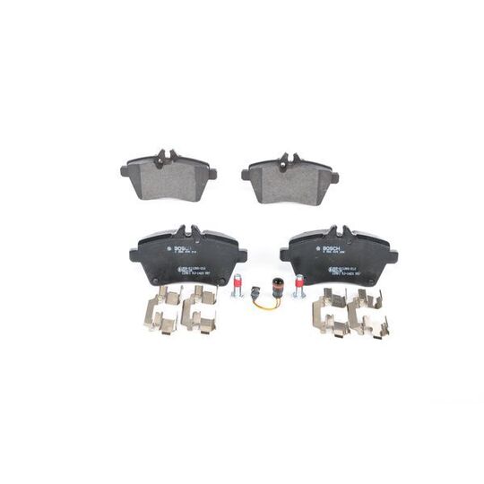 0 986 494 290 - Brake Pad Set, disc brake 